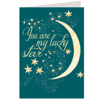 You Are My Lucky Star Celestial Card ~ England